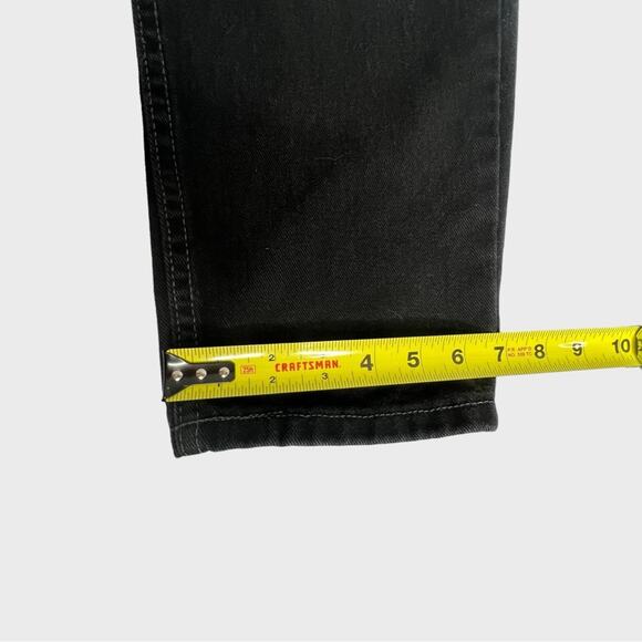 Levi’s VTG 2000 Y2K 550 Relaxed Tapered Denim USA Street Jean Black Womens 10 S - Picture 13 of 15